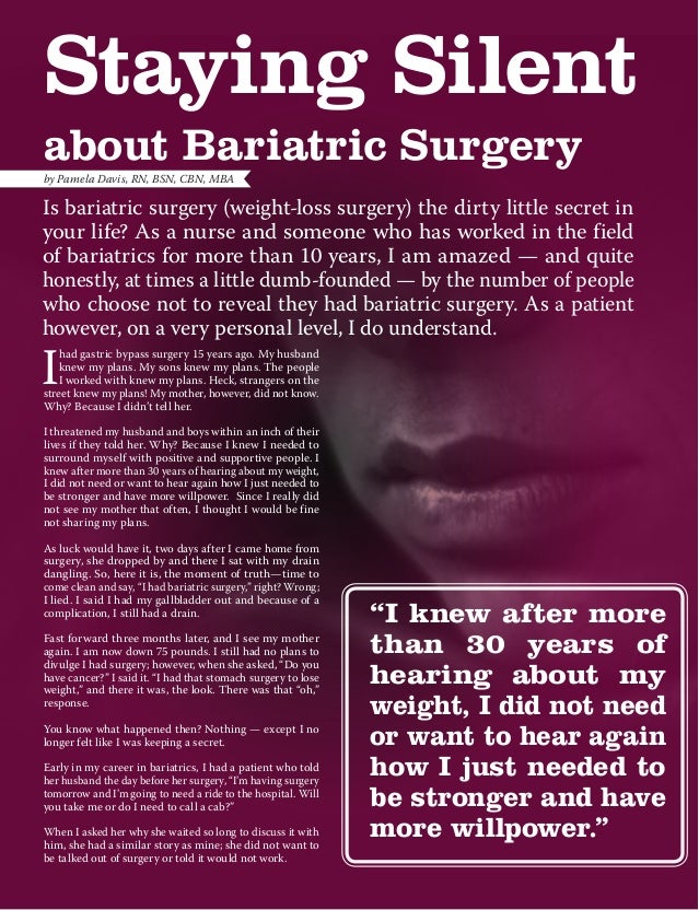 Weight Loss Surgery Secrets: What You Need to Know